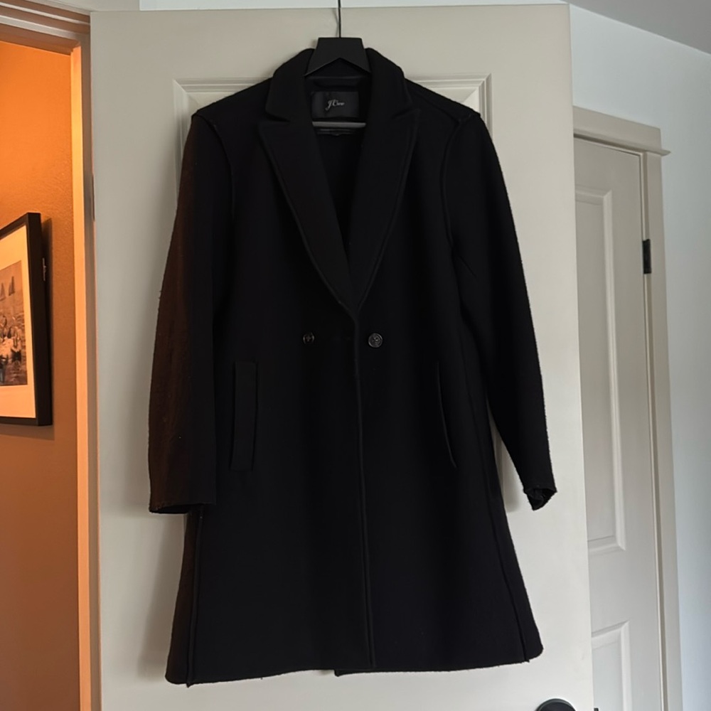 Daphne Topcoat in Italian Boiled Wool - Picture 2 of 7